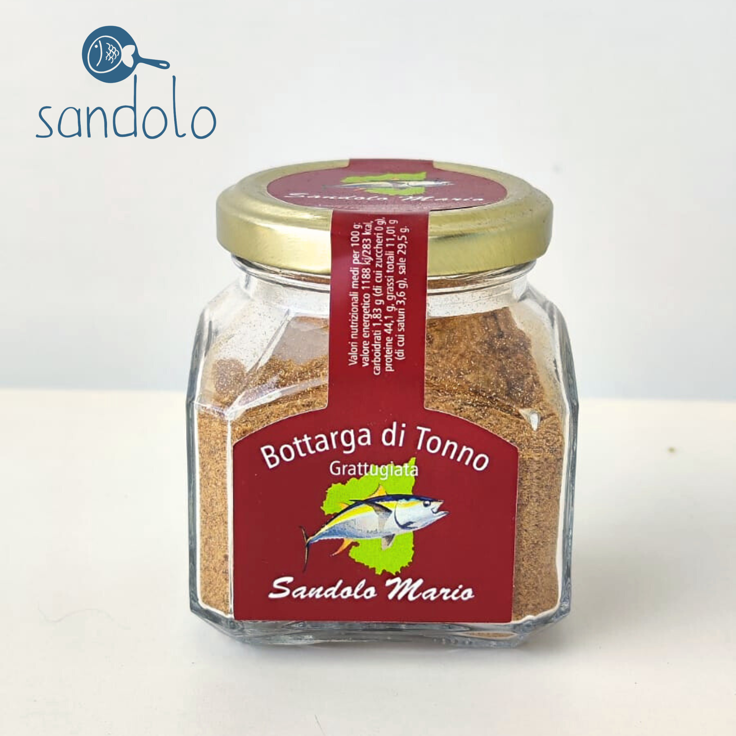 Bottarga di tonno pinna gialla grattugiata 70g